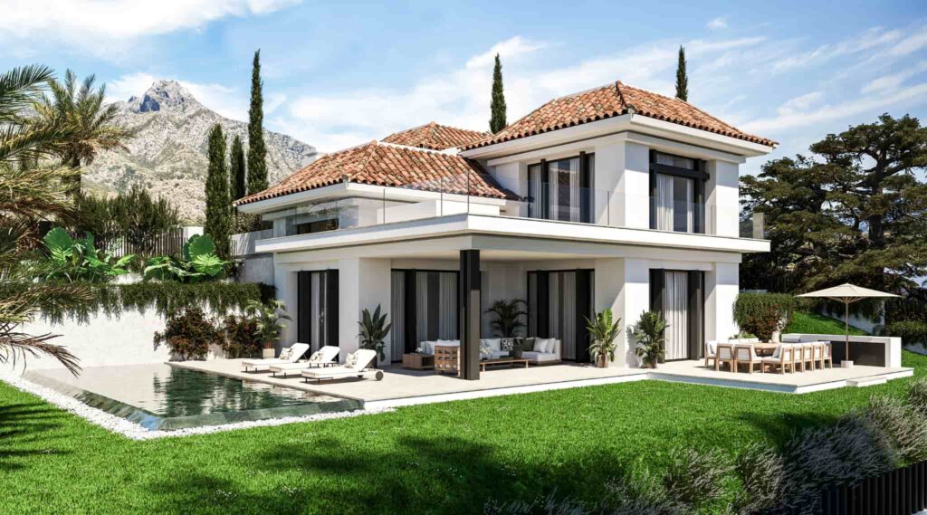 promoción Four Villas Marbella | Grupo Jamsa